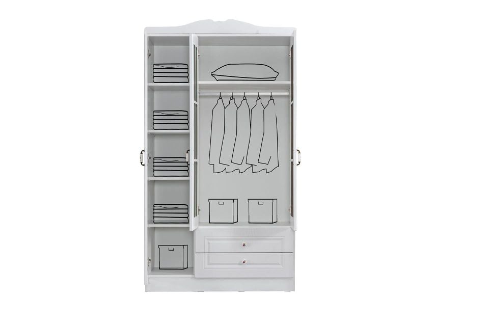 Country West 3 Kapaklı Dolap