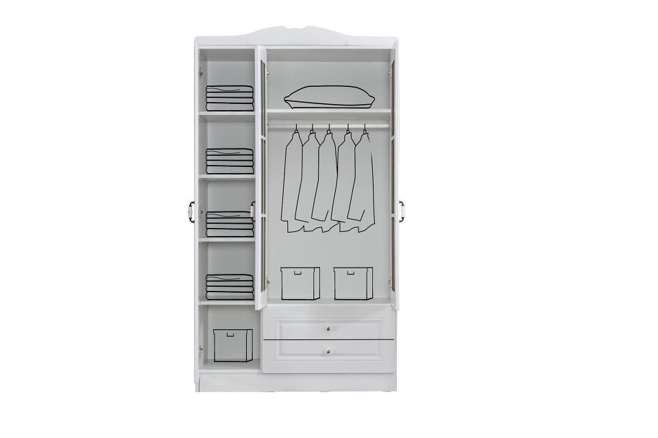 Country West 3 Kapaklı Dolap