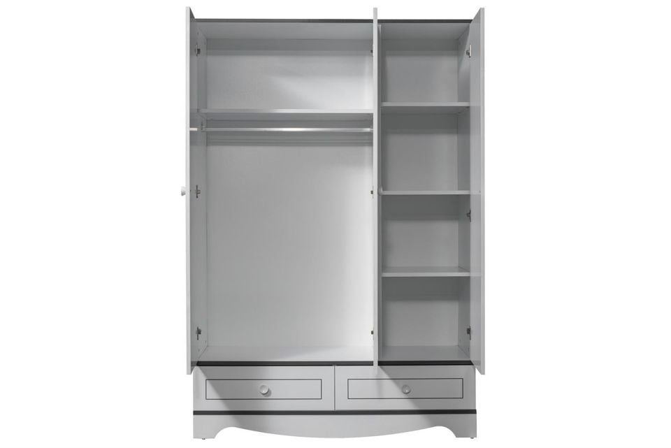 Aura 3 Kapaklı Dolap