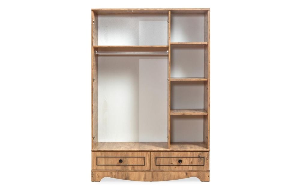 Papatya 3 Kapaklı Dolap