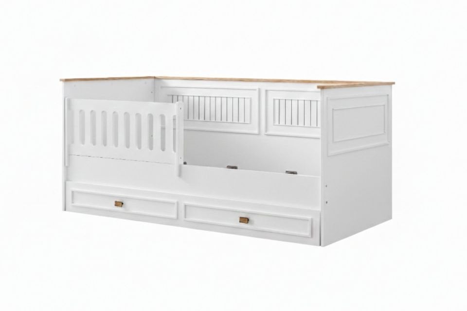 Zenit Yavrulu Karyola - Beyaz