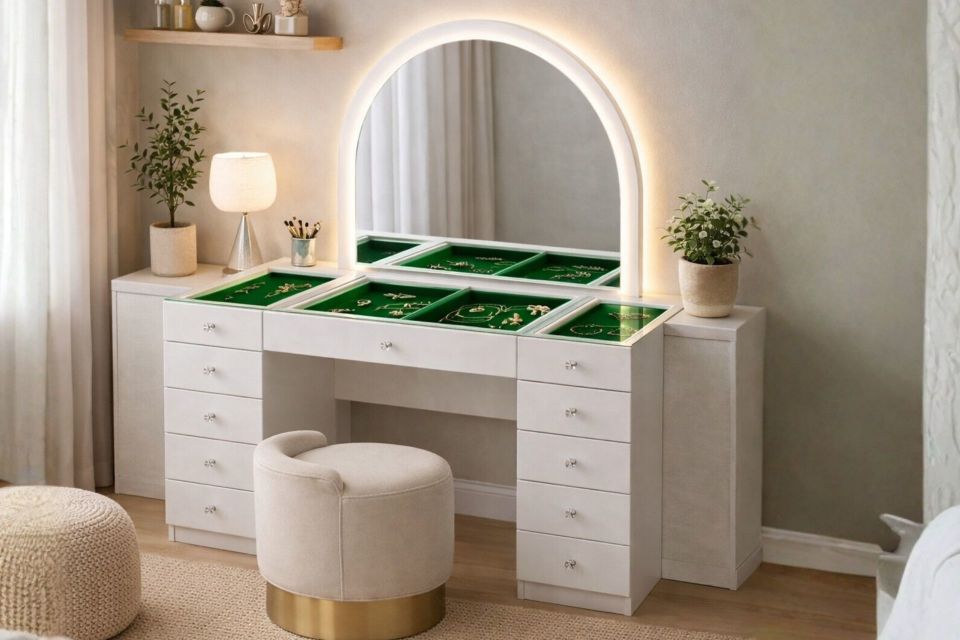 Lavin Aynalı Makyaj Masası, Şifonyer
