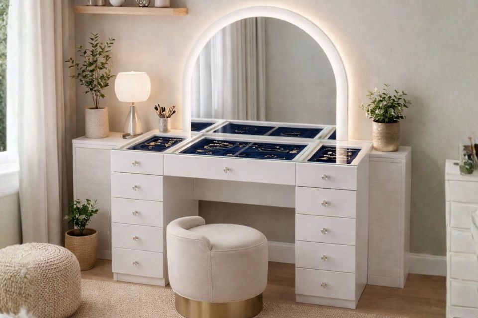 Lavin Aynalı Makyaj Masası, Şifonyer