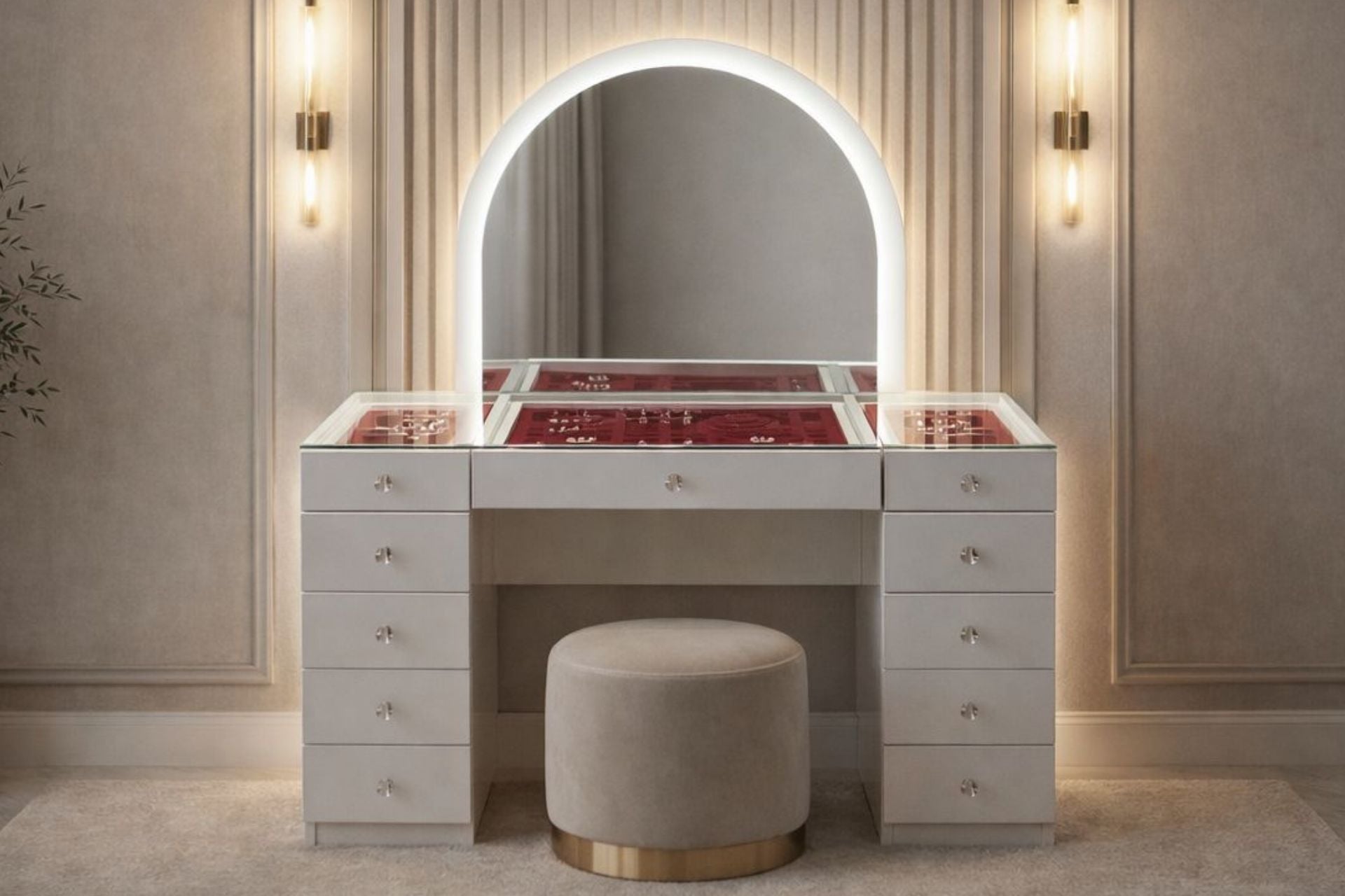 Lavin Aynalı Makyaj Masası, Şifonyer