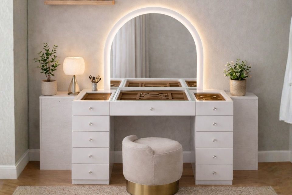 Lavin Aynalı Makyaj Masası, Şifonyer