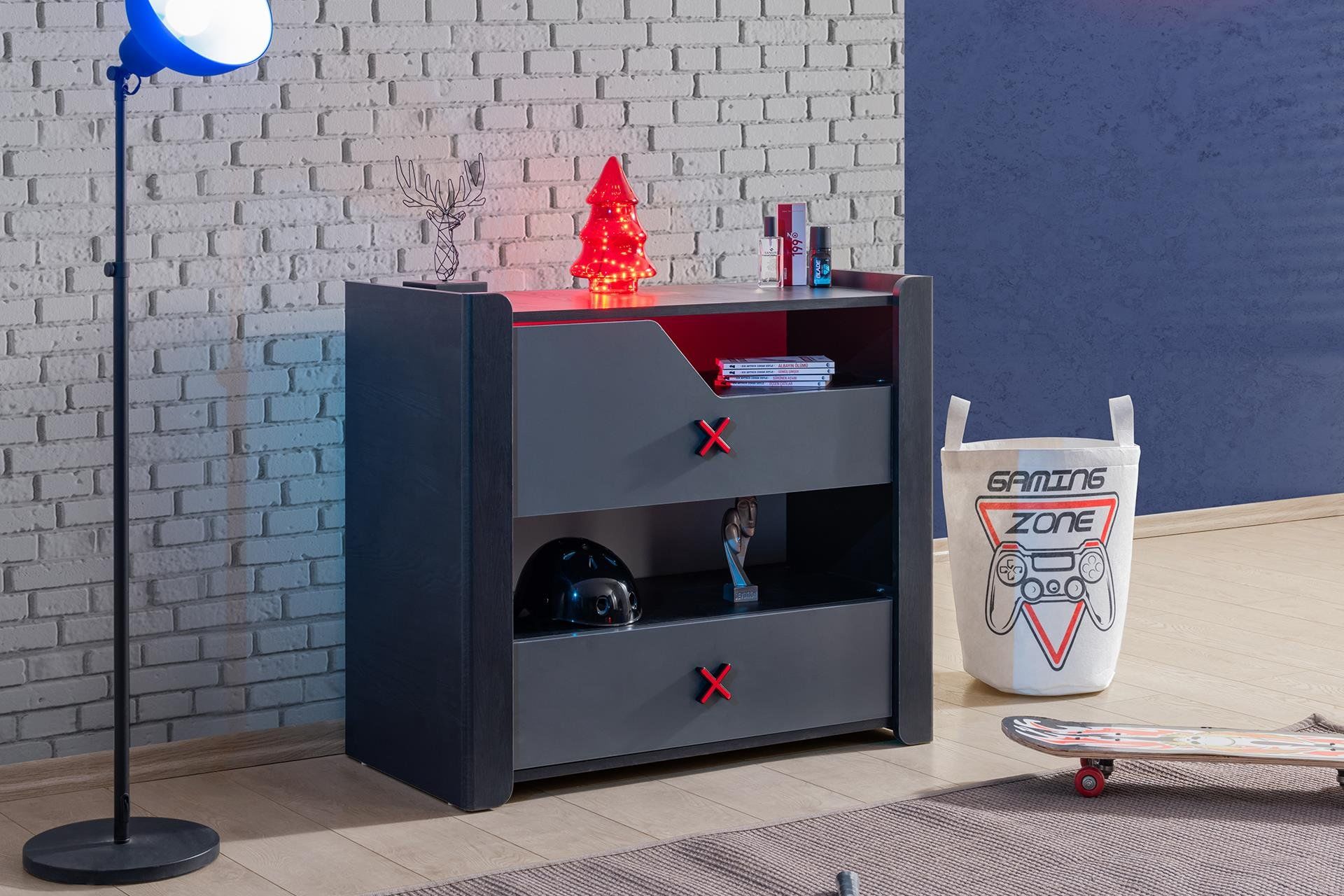 Gamer Çekmeceli Şifonyer