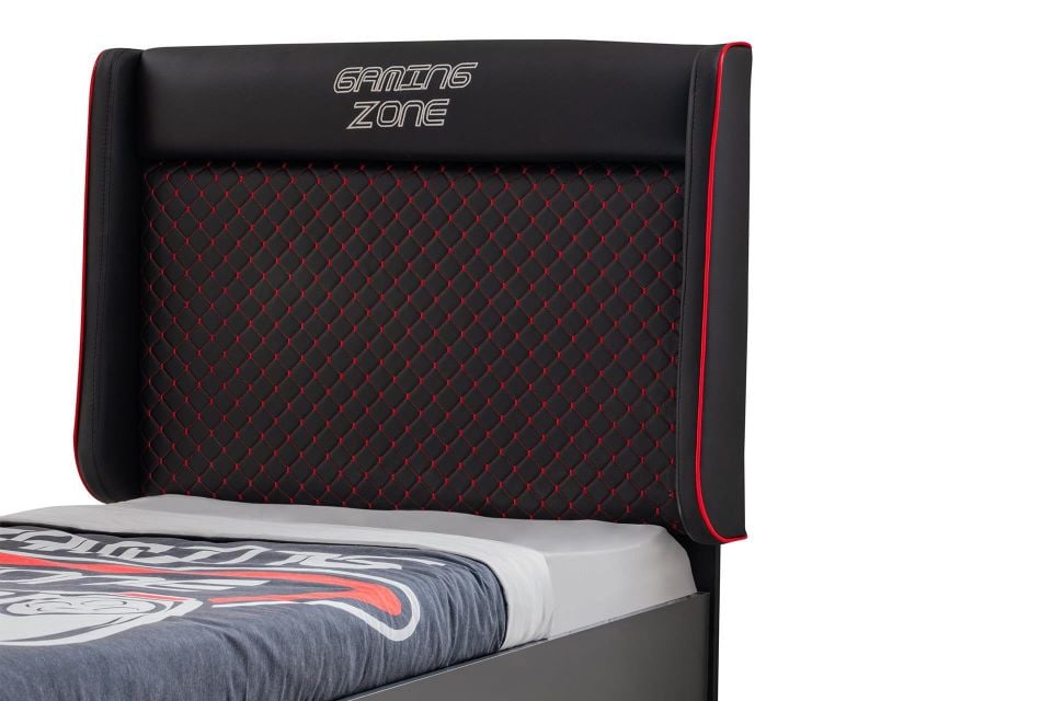 Gamer Deri Başlıklı Karyola