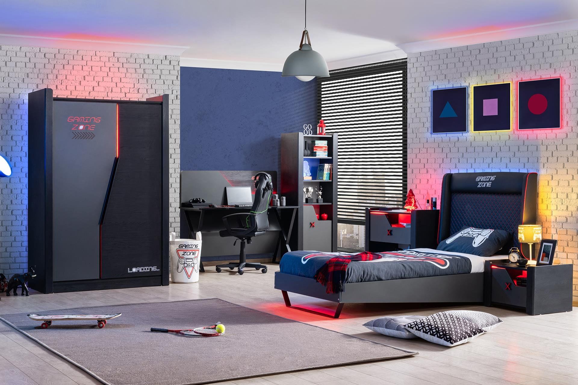 Gamer Oyuncu Genç Odası Takımı