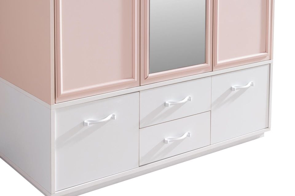 Rosa 3 Kapaklı Dolap