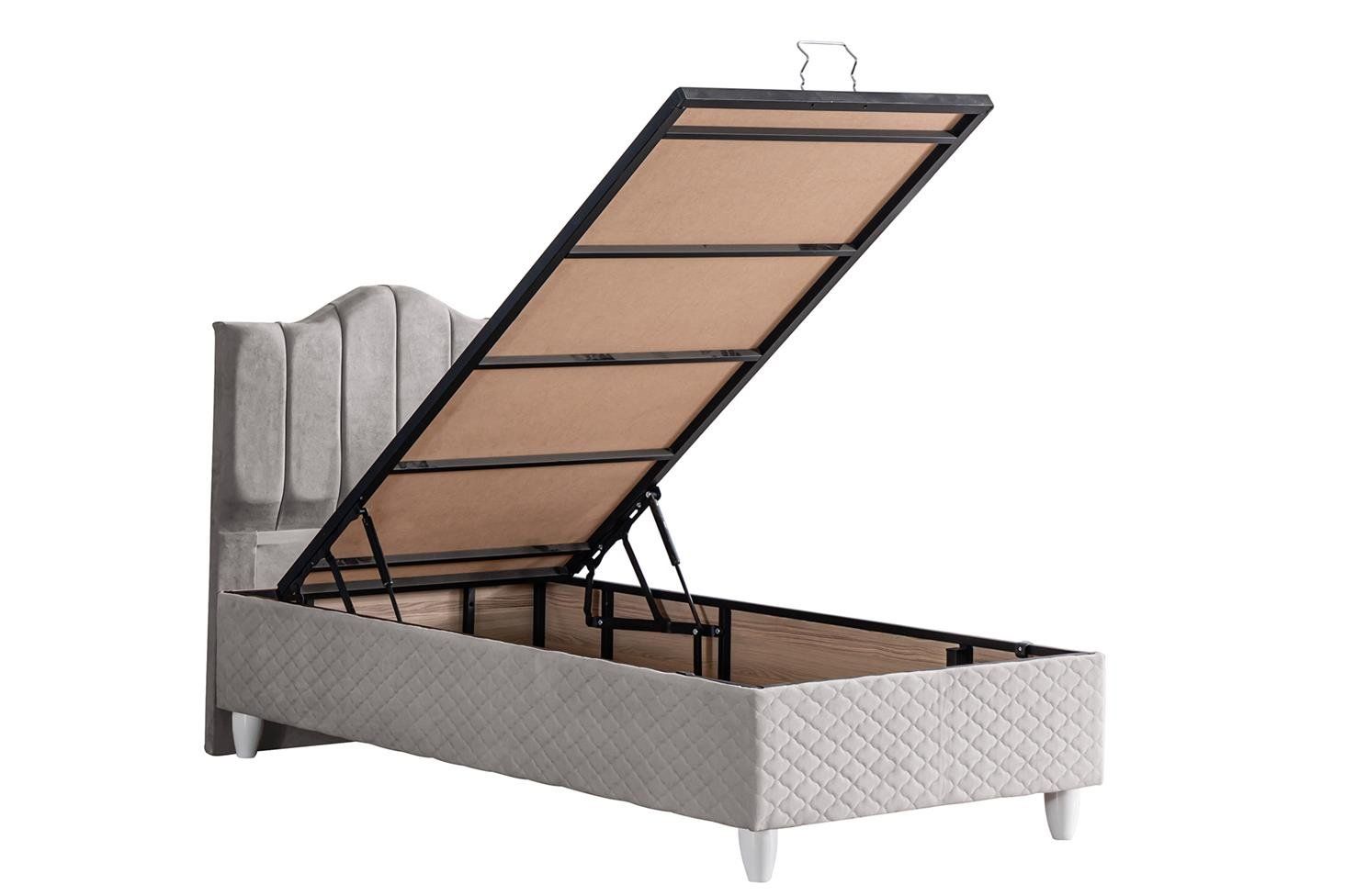 Trend Baza Başlık Seti 160 x 200 - Gri