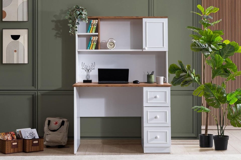 Beta Genç Odası - 3 Kapaklı Dolap, Karyola, Masa