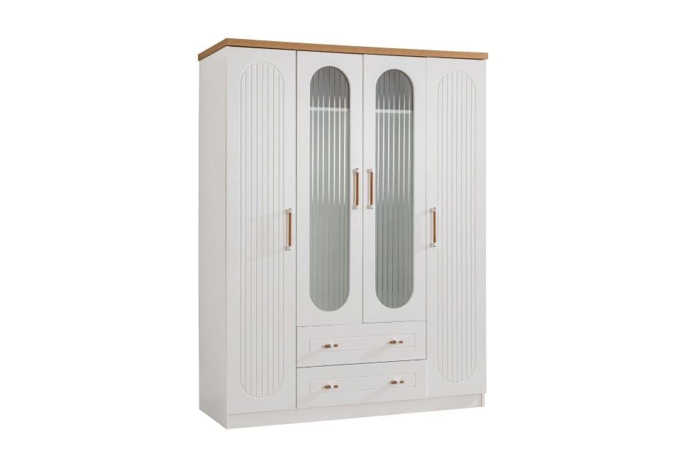 Vita Bohem 4 Kapaklı Dolap