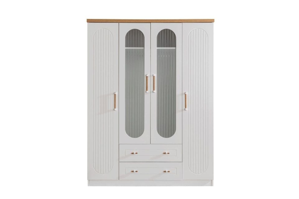 Vita Bohem 4 Kapaklı Dolap