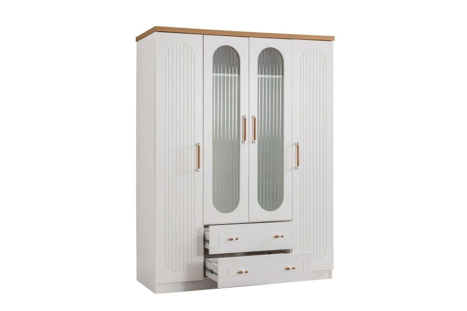 Vita Bohem 4 Kapaklı Dolap