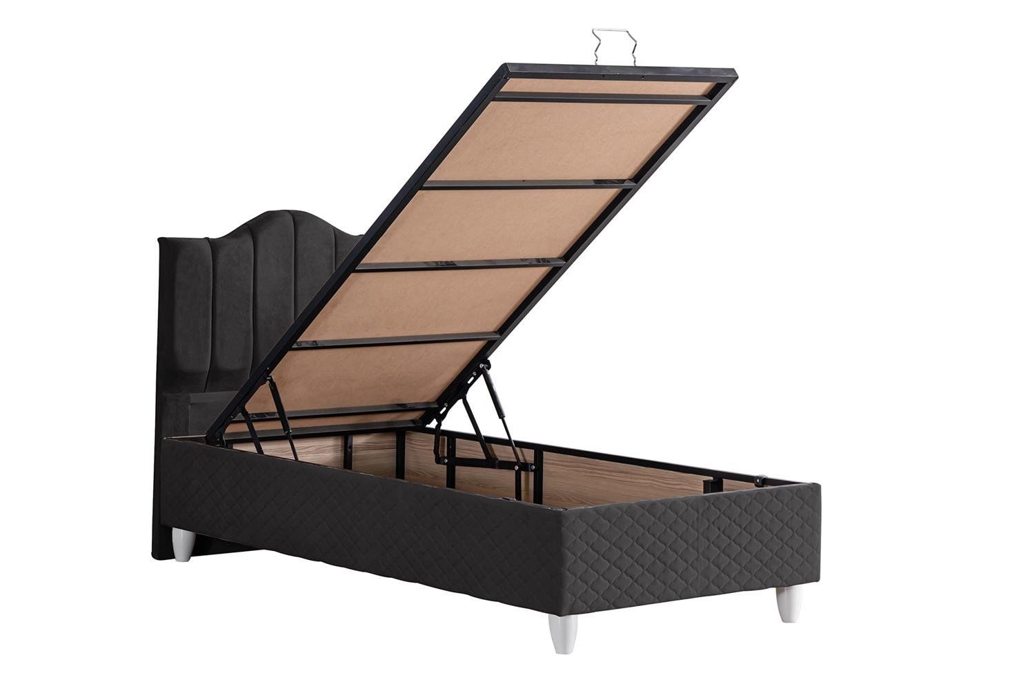 Trend Baza Başlık Seti 150 x 200 - Antrasit