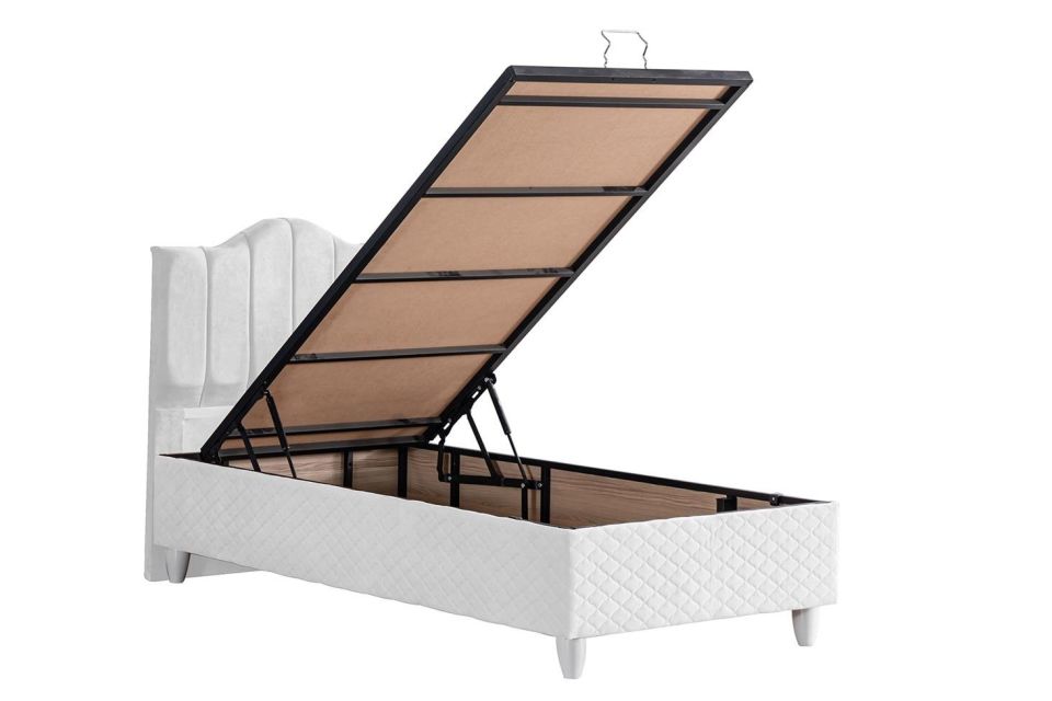 Trend Baza Başlık Seti 90 x 200 - Beyaz