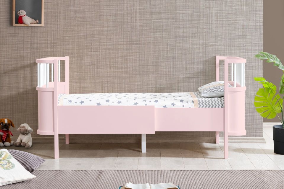 Trend MDF Büyüyen Beşik Pembe
