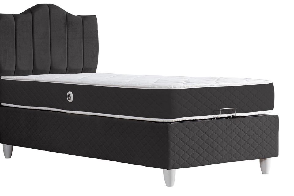 Trend Baza Başlık Letto Yatak Seti 100 x 200 - Antrasit