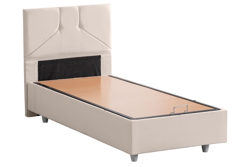 Wick Baza Başlık Letto Yatak Seti 120 x 200 - Krem