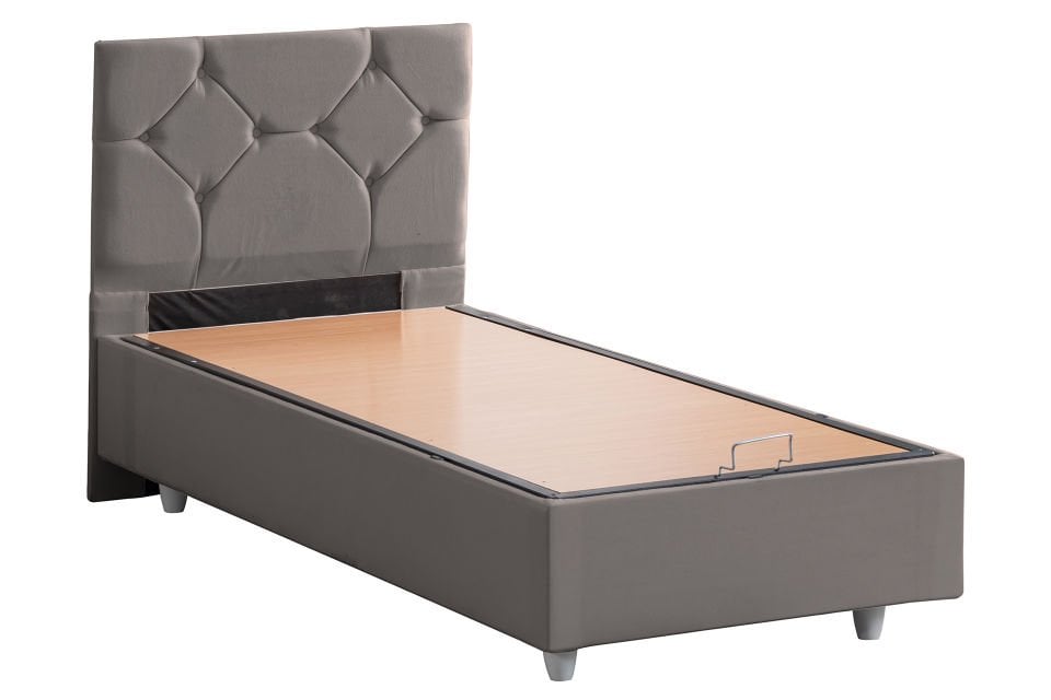 Glamis Baza Başlık Seti 90 x 190 - Gri