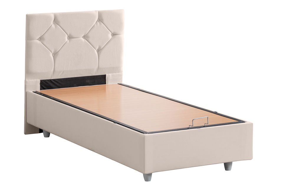 Glamis Baza Başlık Seti 90 x 190 - Krem