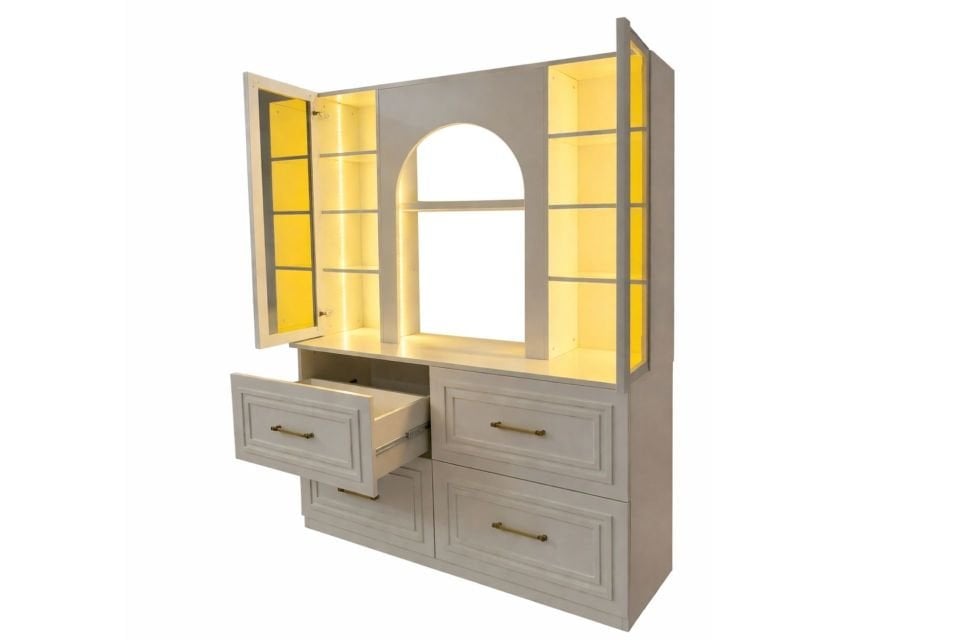 Valencia LED Aydınlatmalı Kahve Köşesi