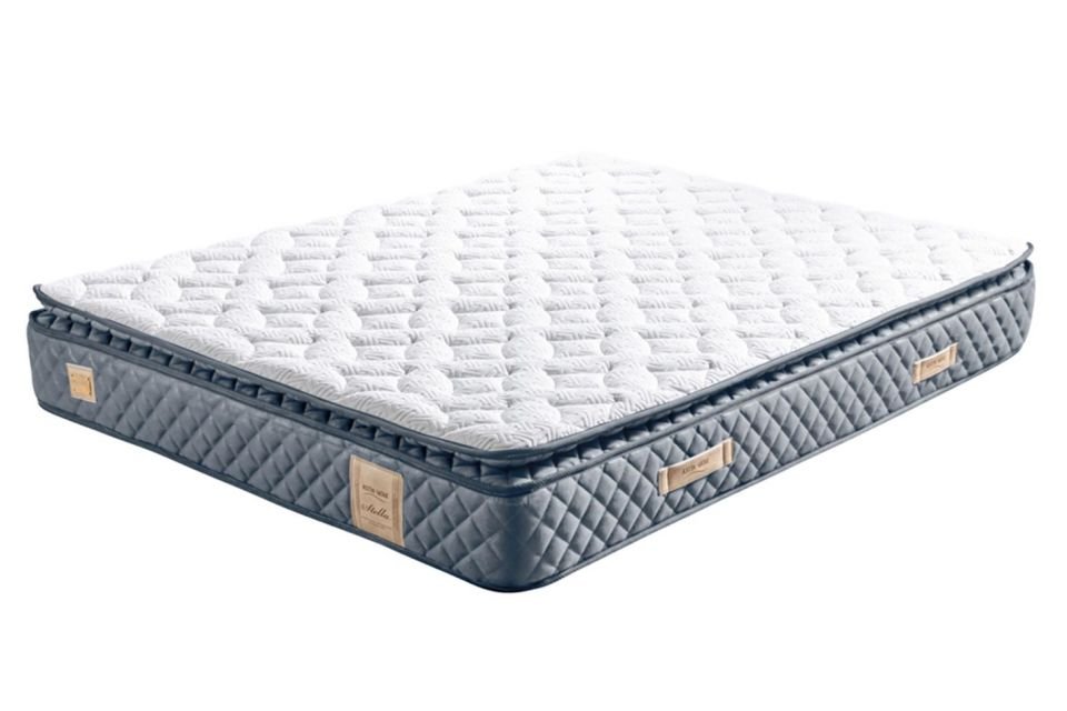 Stella Pedli Ortopedik Yaylı Yatak Açık Mavi - 100x200