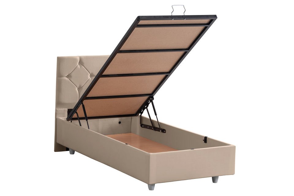 Glamis Baza Başlık Letto Yatak Seti 120 x 200 - Bej