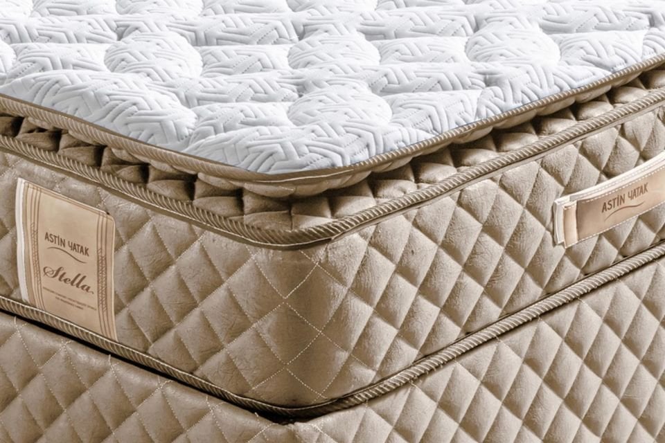 Stella Pedli Ortopedik Yaylı Yatak Bej - 90x200