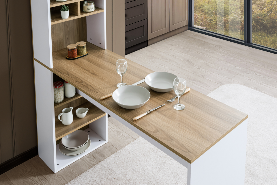 Blesk Nova Çok Amaçlı Raflı Bar Masası