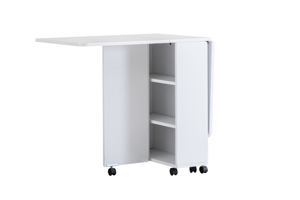 Blesk Katlanabilir Tekerlekli Çok Amaçlı Yemek Masası