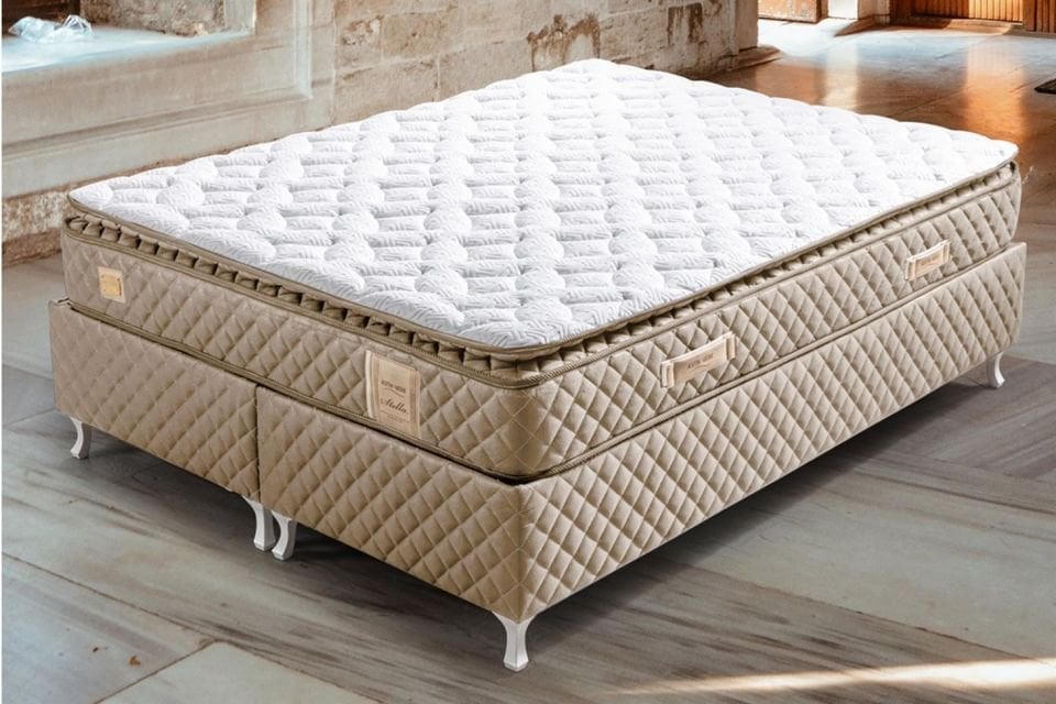 Stella Pedli Ortopedik Yaylı Yatak Bej - 180x200