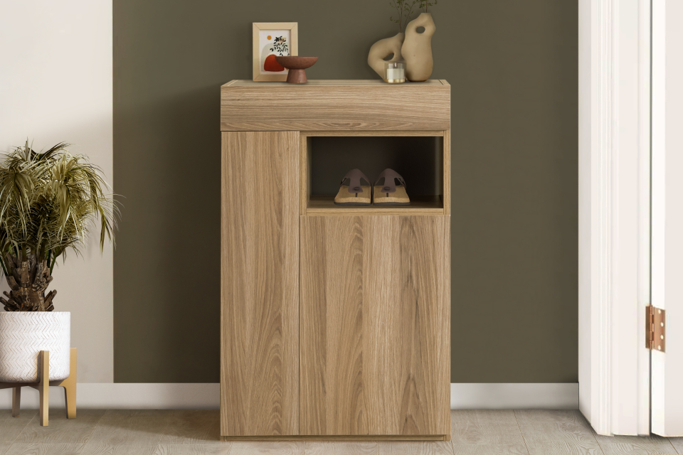 Blesk Majestik Çekmeceli ve Raflı Ayakkabılık