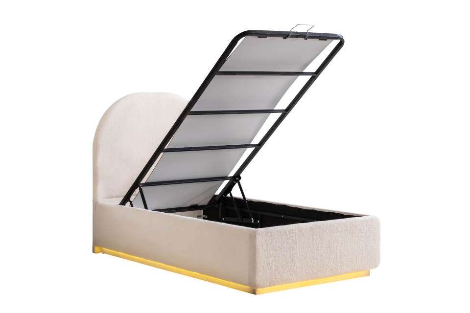 Blesk Ledli Bazalı Karyola