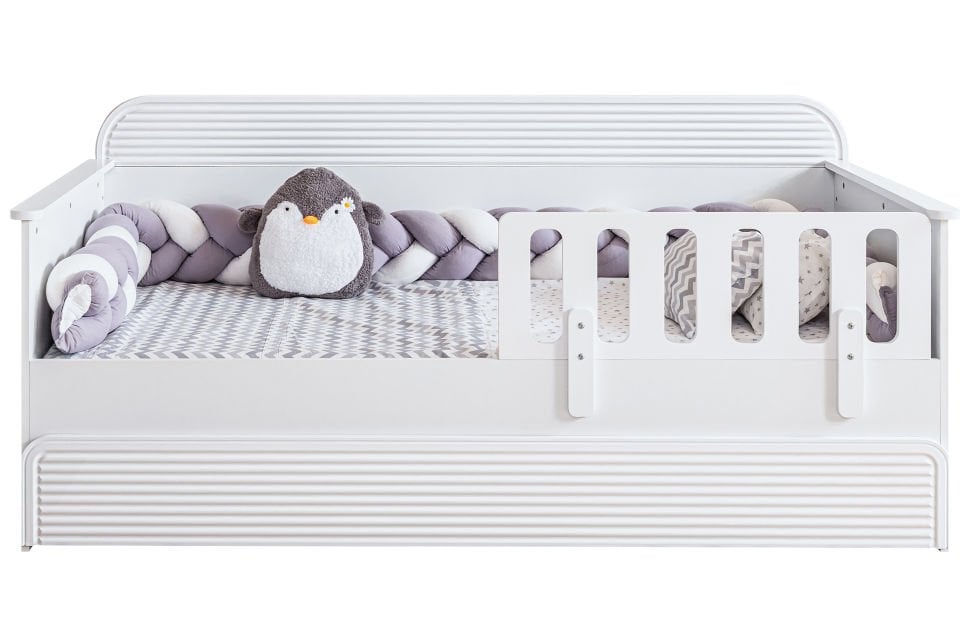 Vizyon Yavrulu Montessori Karyola - Beyaz