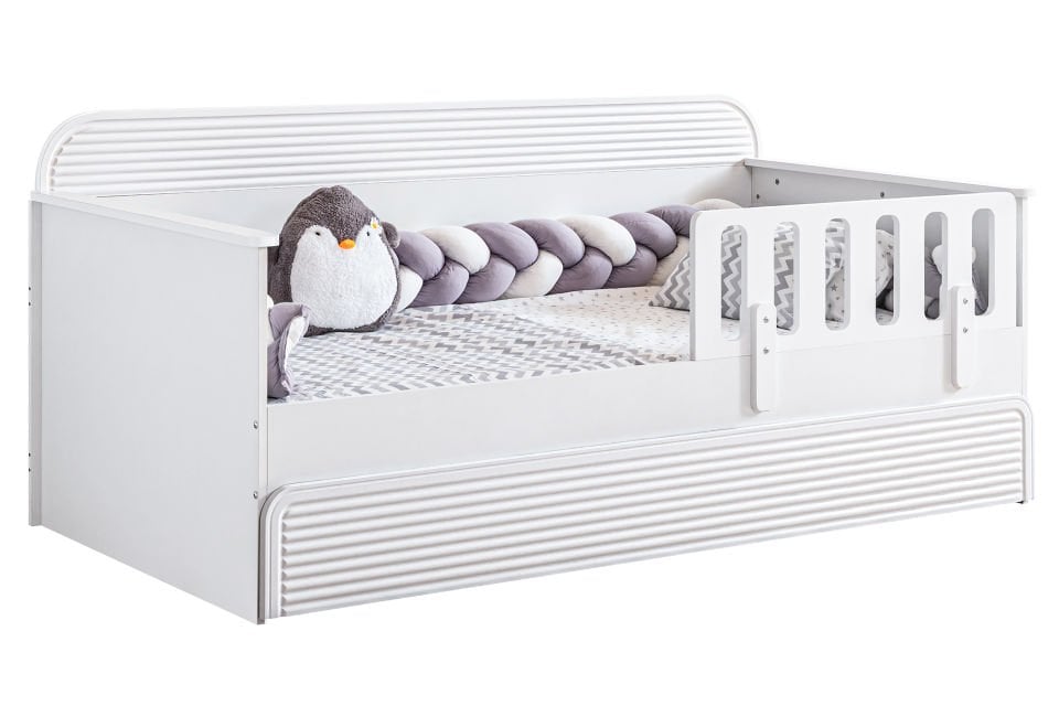 Vizyon Yavrulu Montessori Karyola - Beyaz