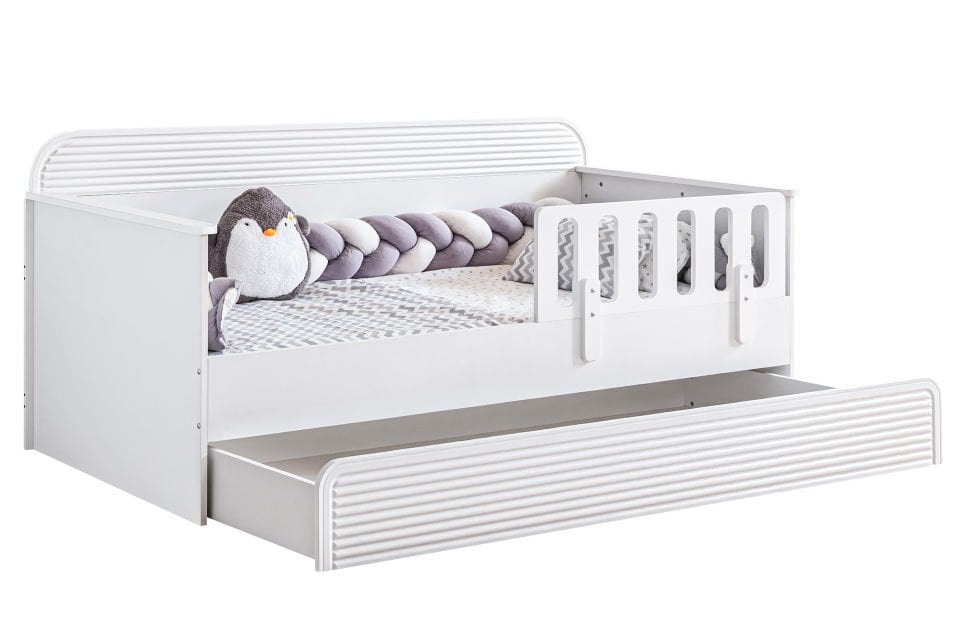 Vizyon Yavrulu Montessori Karyola - Beyaz