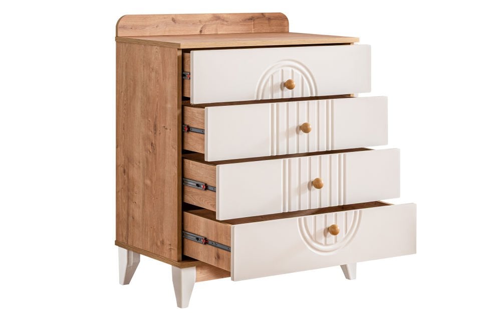 Klas Bebek Odası Takımı, Ceviz - Krem