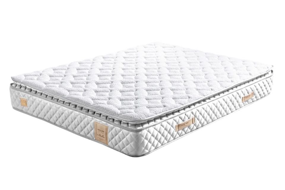 Stella Pedli Ortopedik Yaylı Yatak Beyaz - 160x200