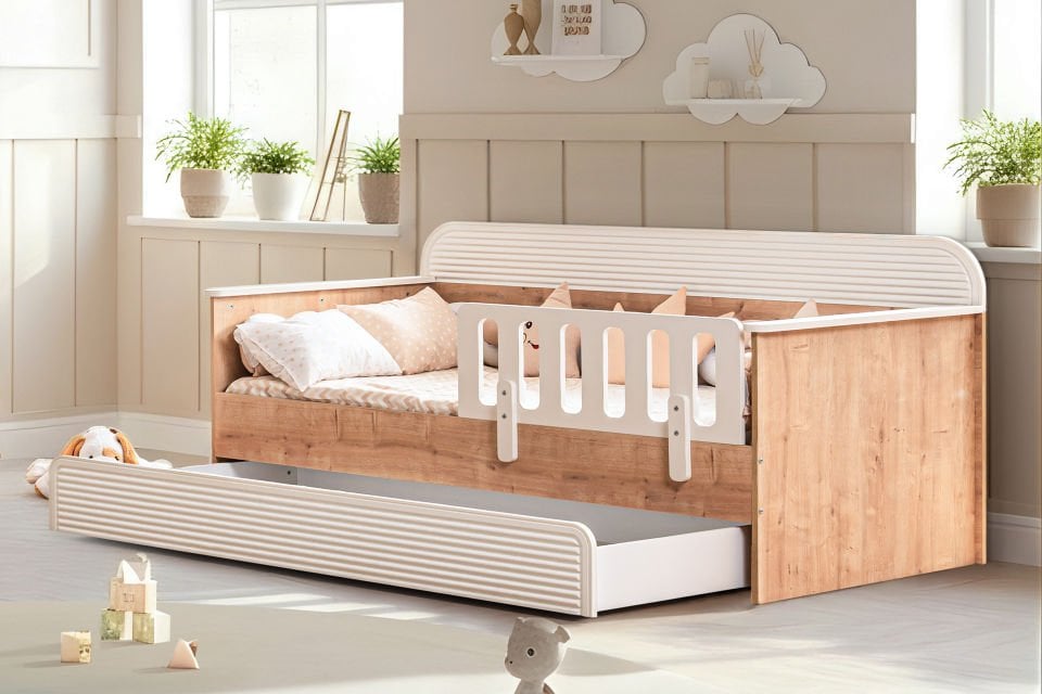 Klas Çocuk Odası Takımı, Ceviz - Krem