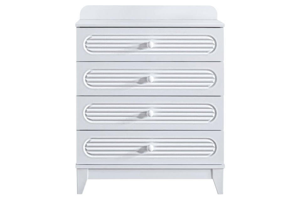 Tetri 4 Çekmeceli Şifonyer - Beyaz