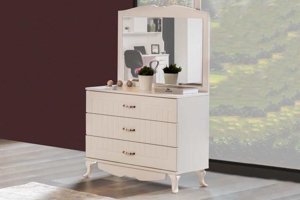 Su Aynalı Şifonyer