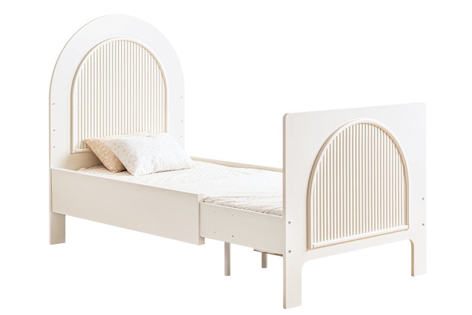 Athena MDF Büyüyen Beşik 90x130 - Krem