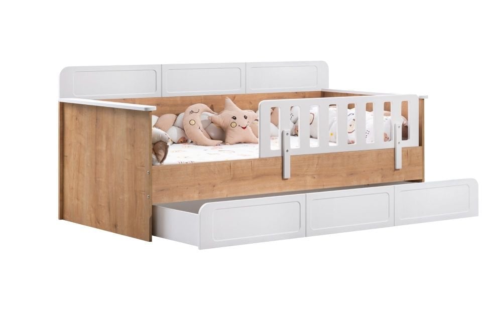 Mira Yavrulu Montessori Karyola - Ceviz