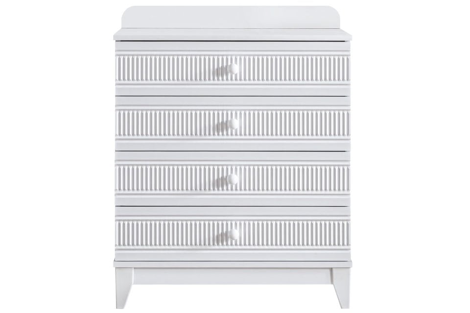 Bakü 4 Çekmeceli Şifonyer - Beyaz