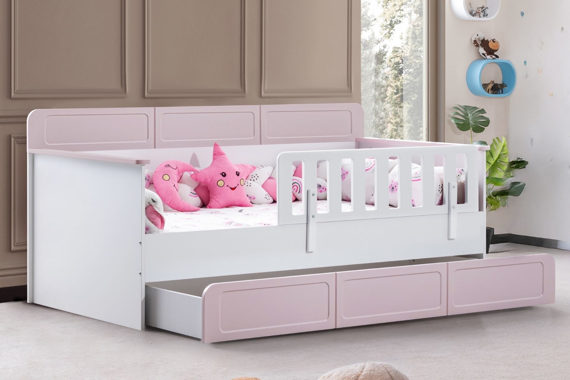 Mira Yavrulu Montessori Karyola - Pembe