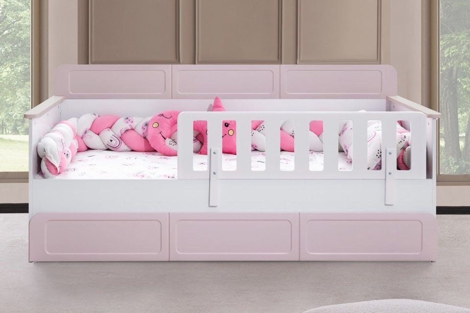 Mira Yavrulu Montessori Karyola - Pembe