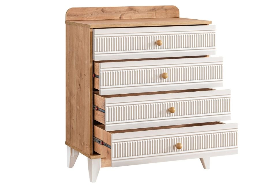 Bakü Bebek Odası Takımı, Ceviz - Krem