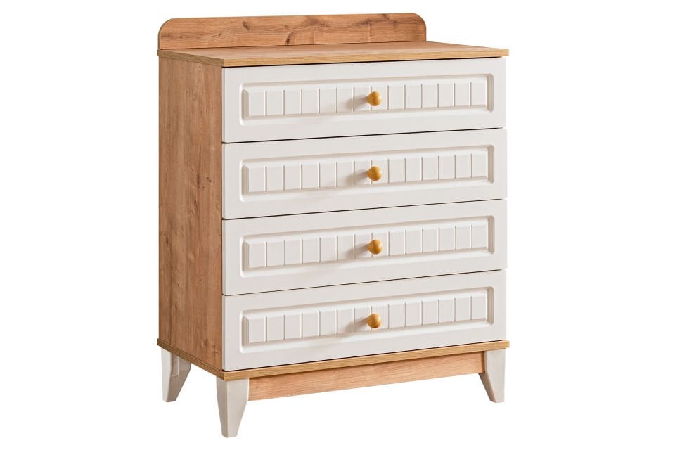 Deniz Çocuk Odası Takımı, Ceviz - Krem