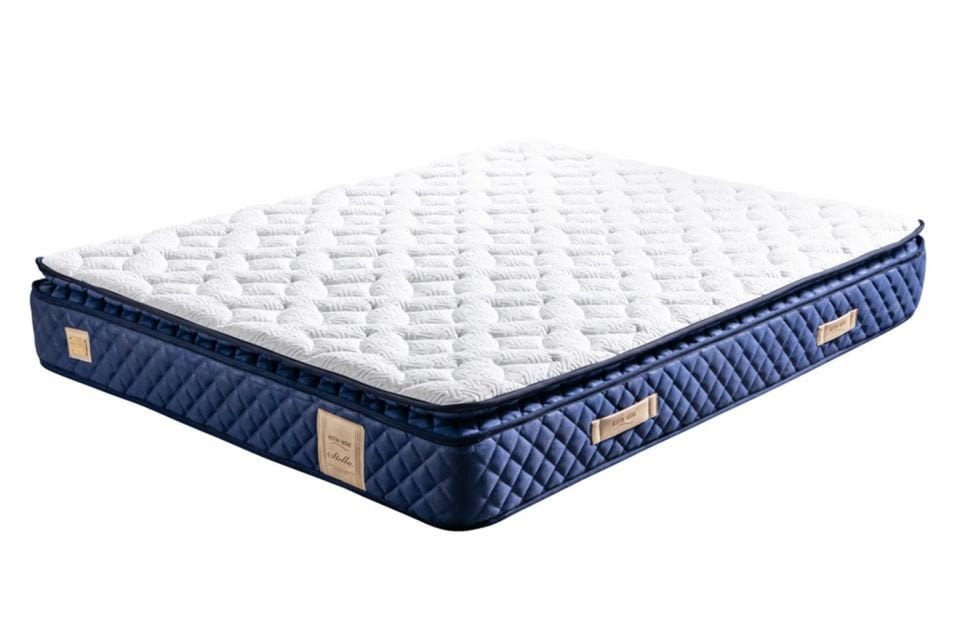 Stella Pedli Ortopedik Yaylı Yatak Lacivert - 160x200